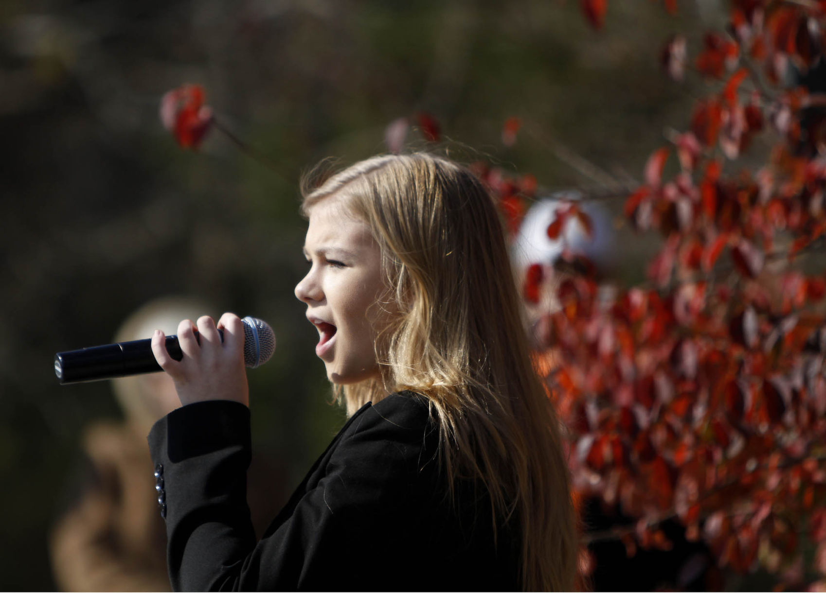 Veterans honored during service at park